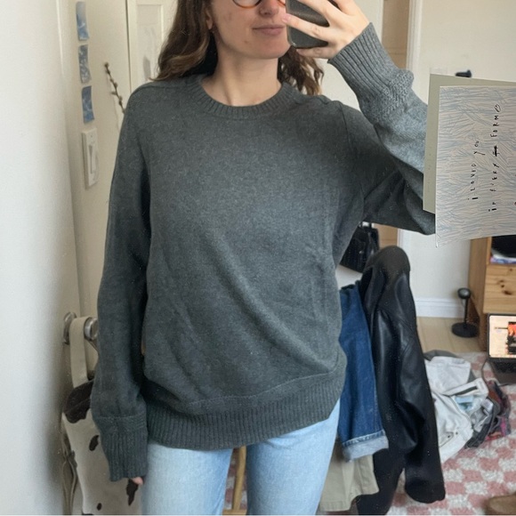 Club Monaco size S gray sweater - Picture 5 of 5